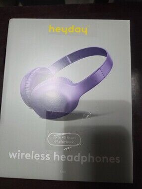 heyday Wireless Headphones - Purple